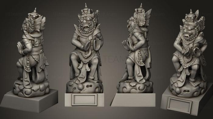 Скульптуры индийские Barong